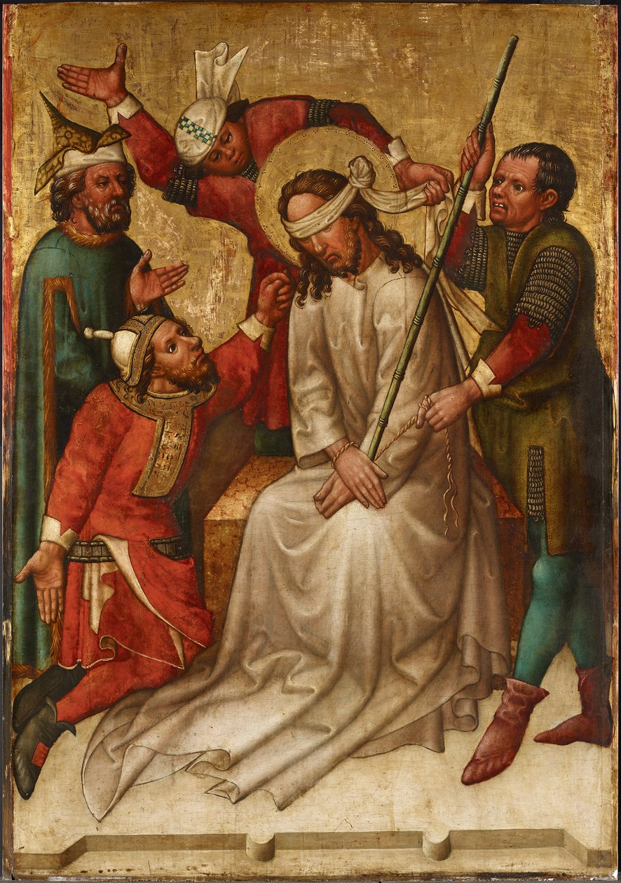 Mocking of Christ von Meister des Andreasaltars
