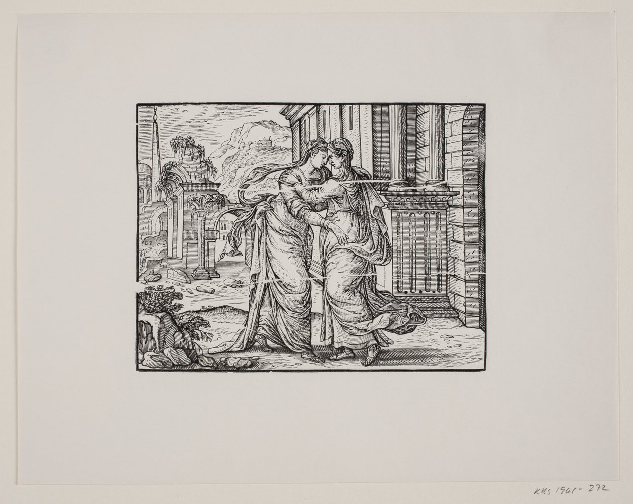 The Visitation by Melchior Lorck