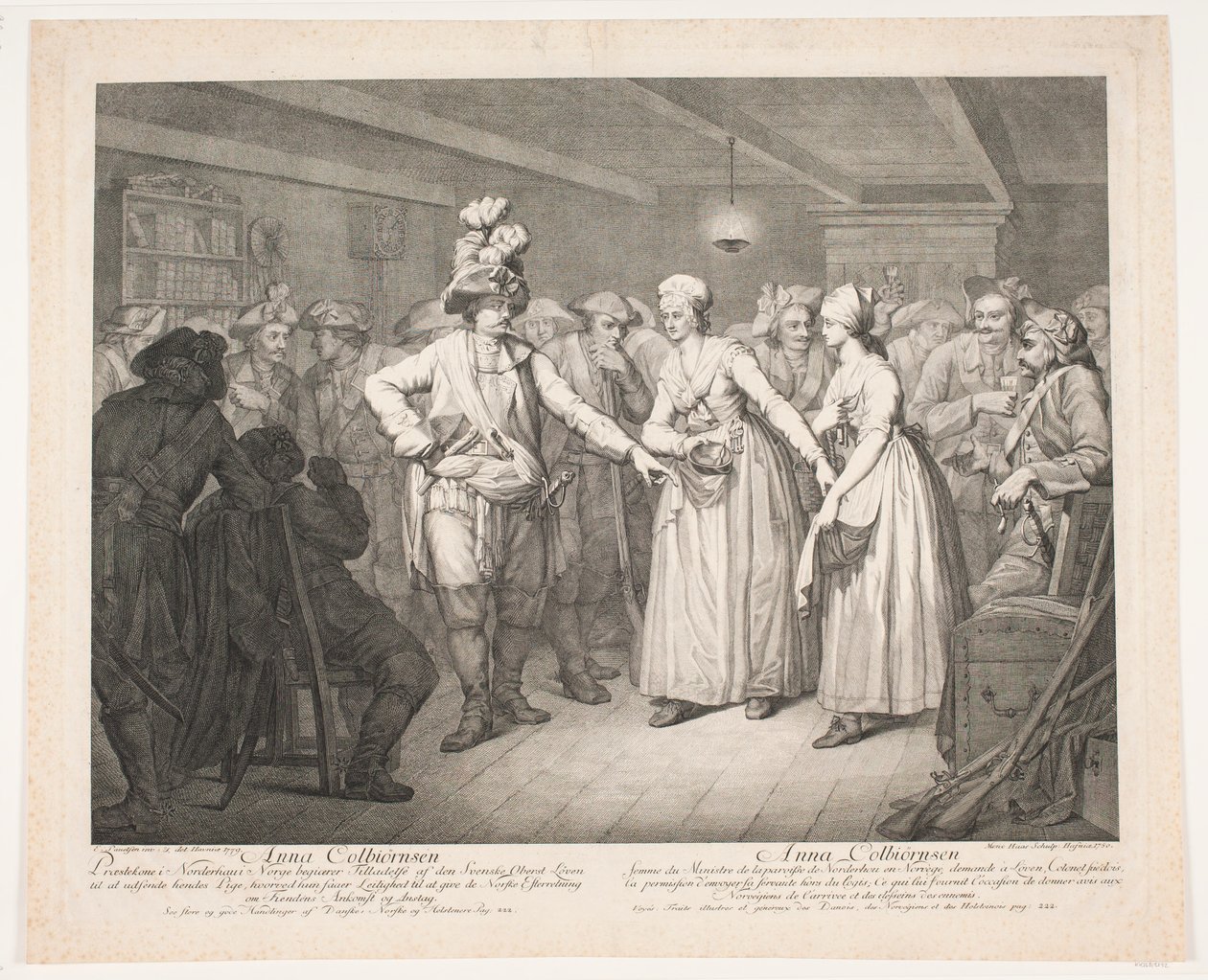 Anna Colbiørnsen and Colonel Löven by Meno Haas