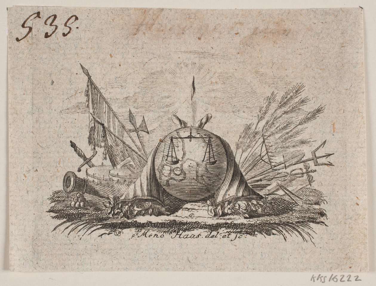 Vignette to A. Schytte "Denmark and Norway