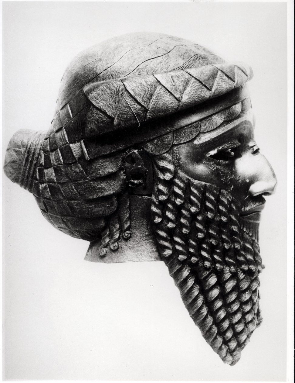 Head of Sargon I (c.2334-2279 BC) 2400-2200 BC by Mesopotamian