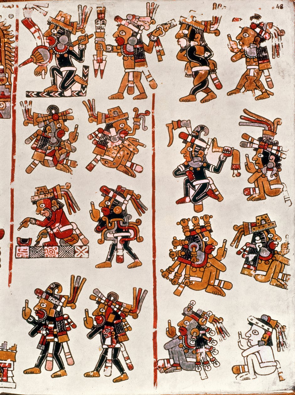 Mixtec Codex Art