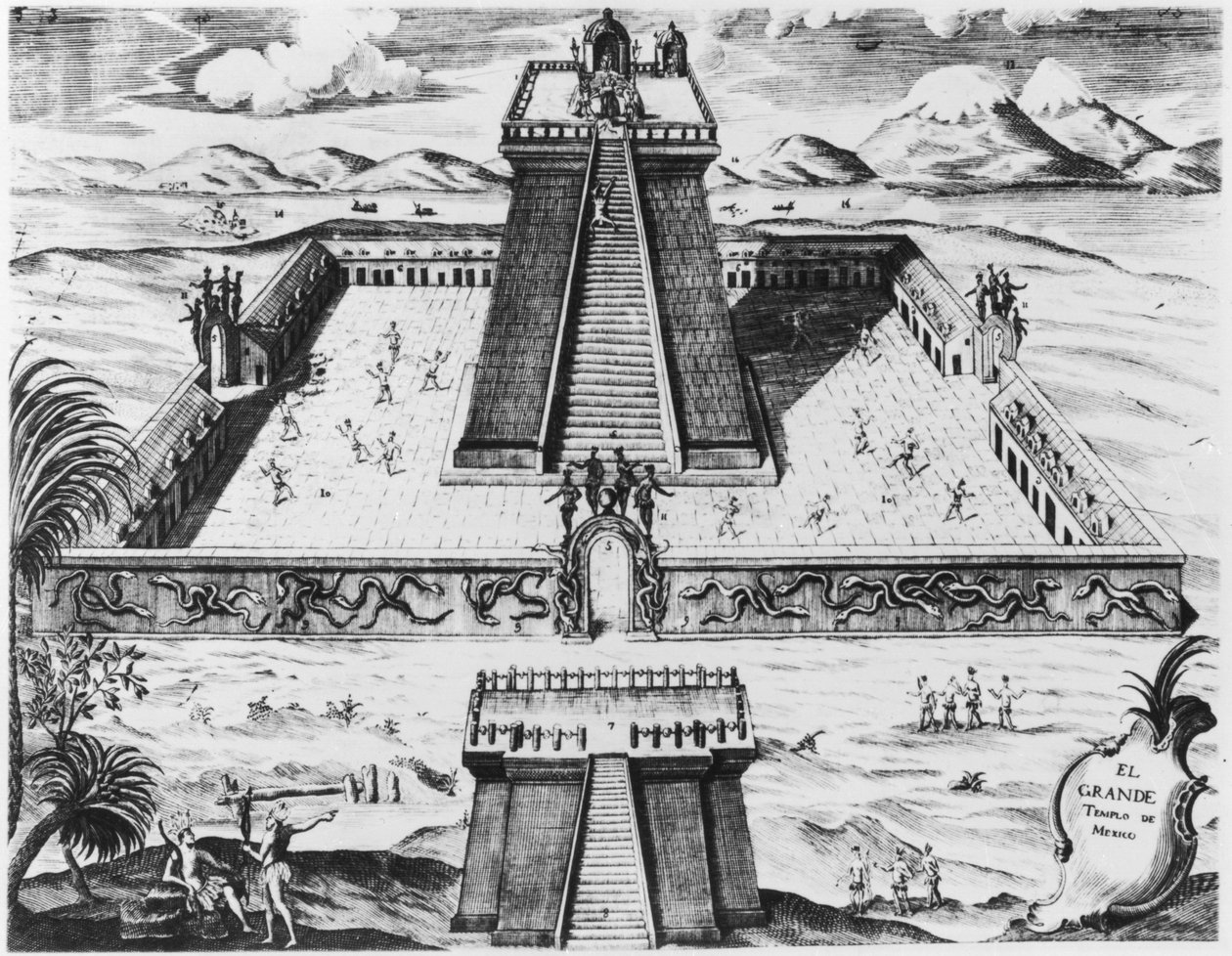 The Templo Mayor at Tenochtitlan (from 