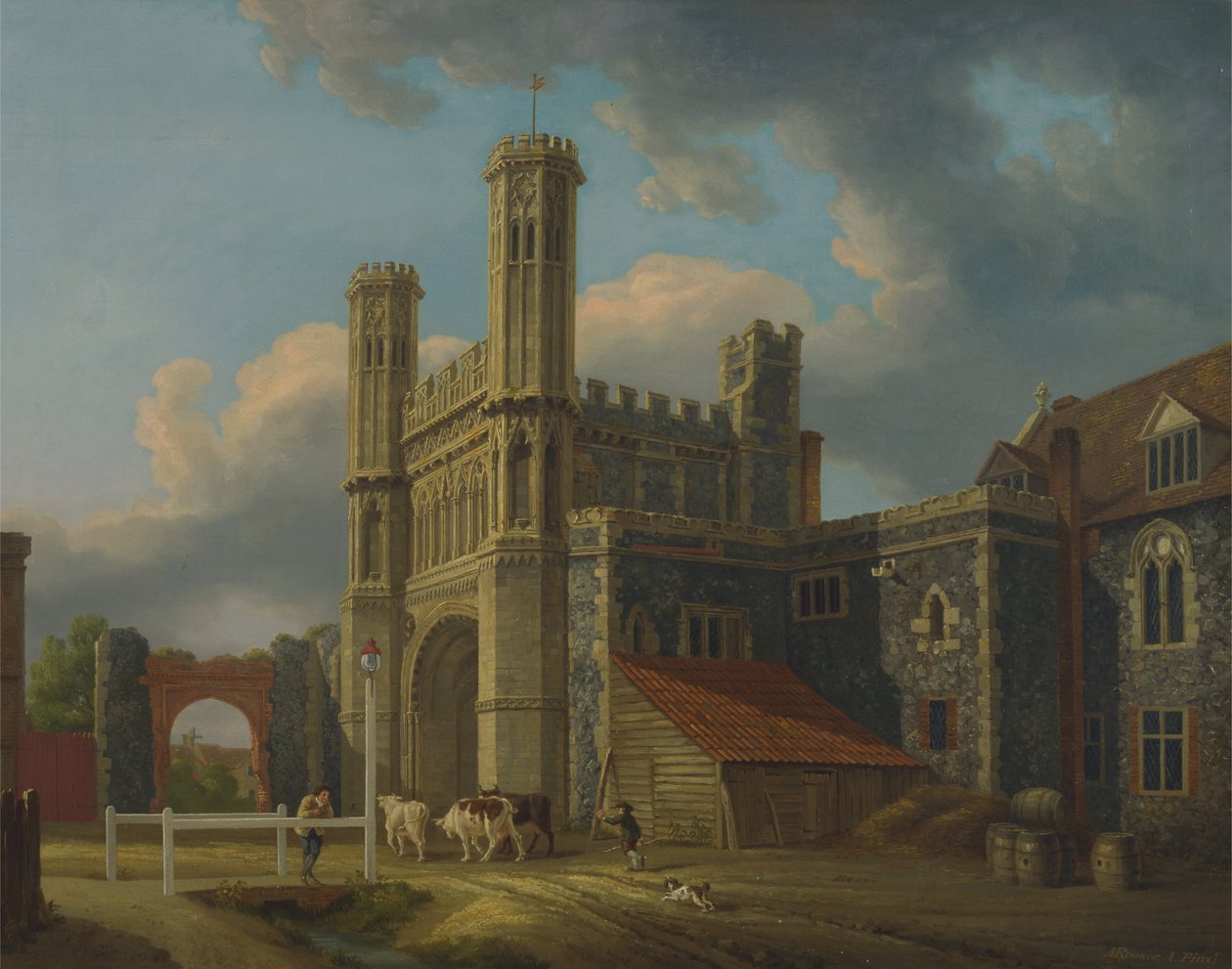 St. Augustine's Gate, Canterbury by Michael Rooker