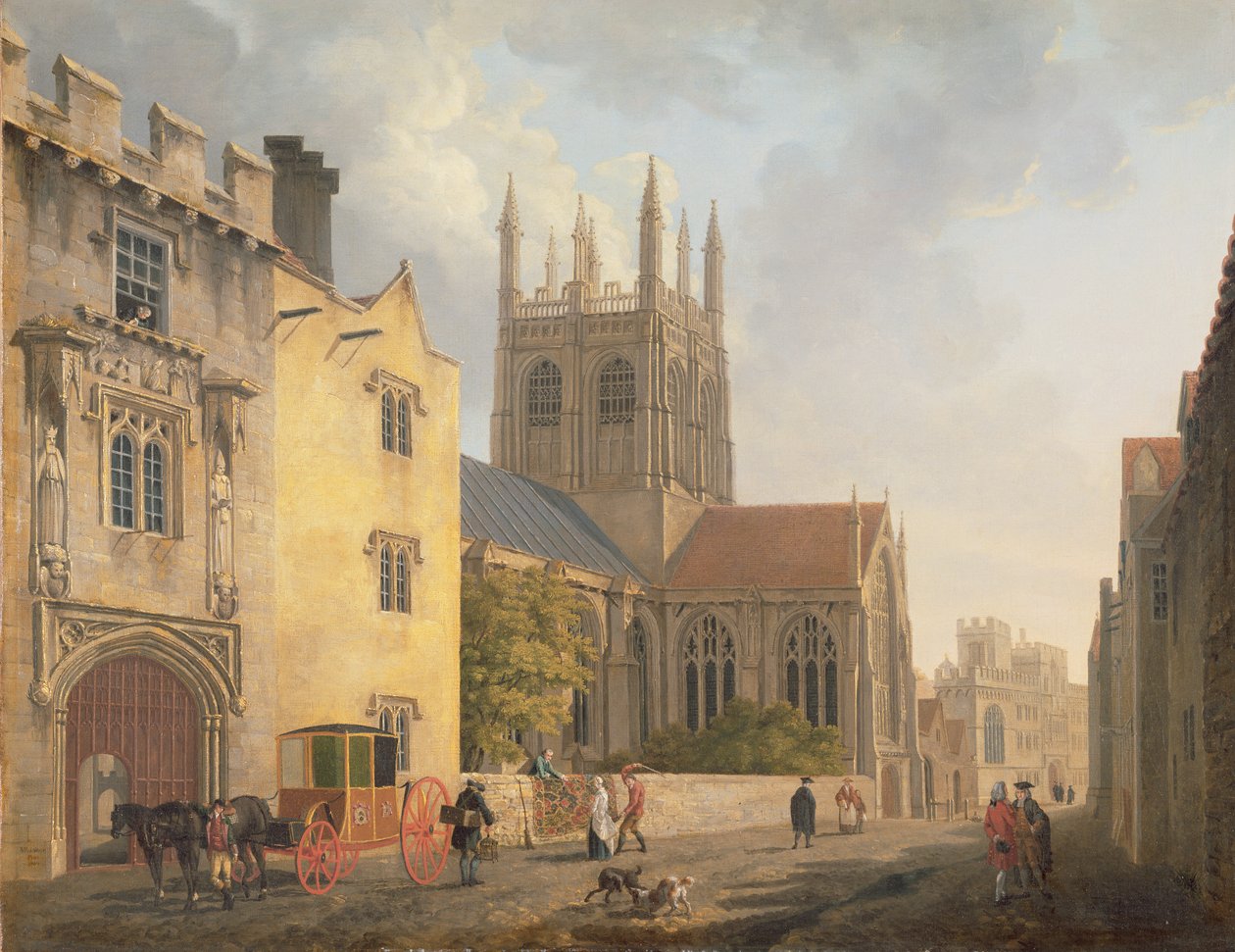 Merton College, Oxford by Michael Rooker