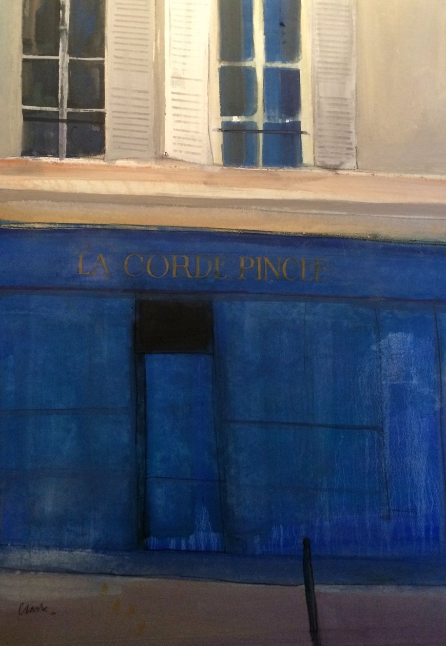 La Corde Pincée, 2015 by Michael G. Clark