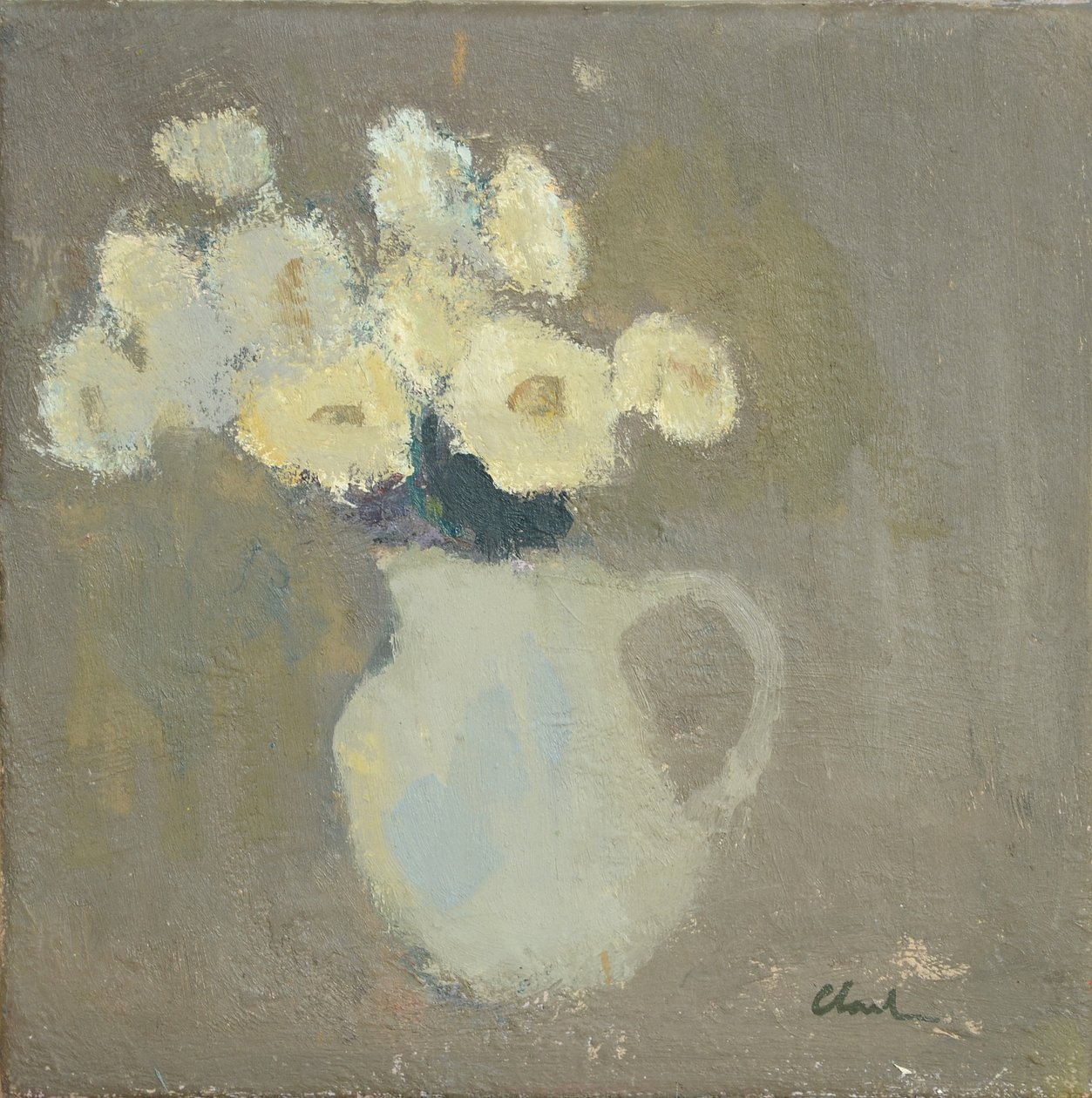 White Flowers, 2016 by Michael G. Clark