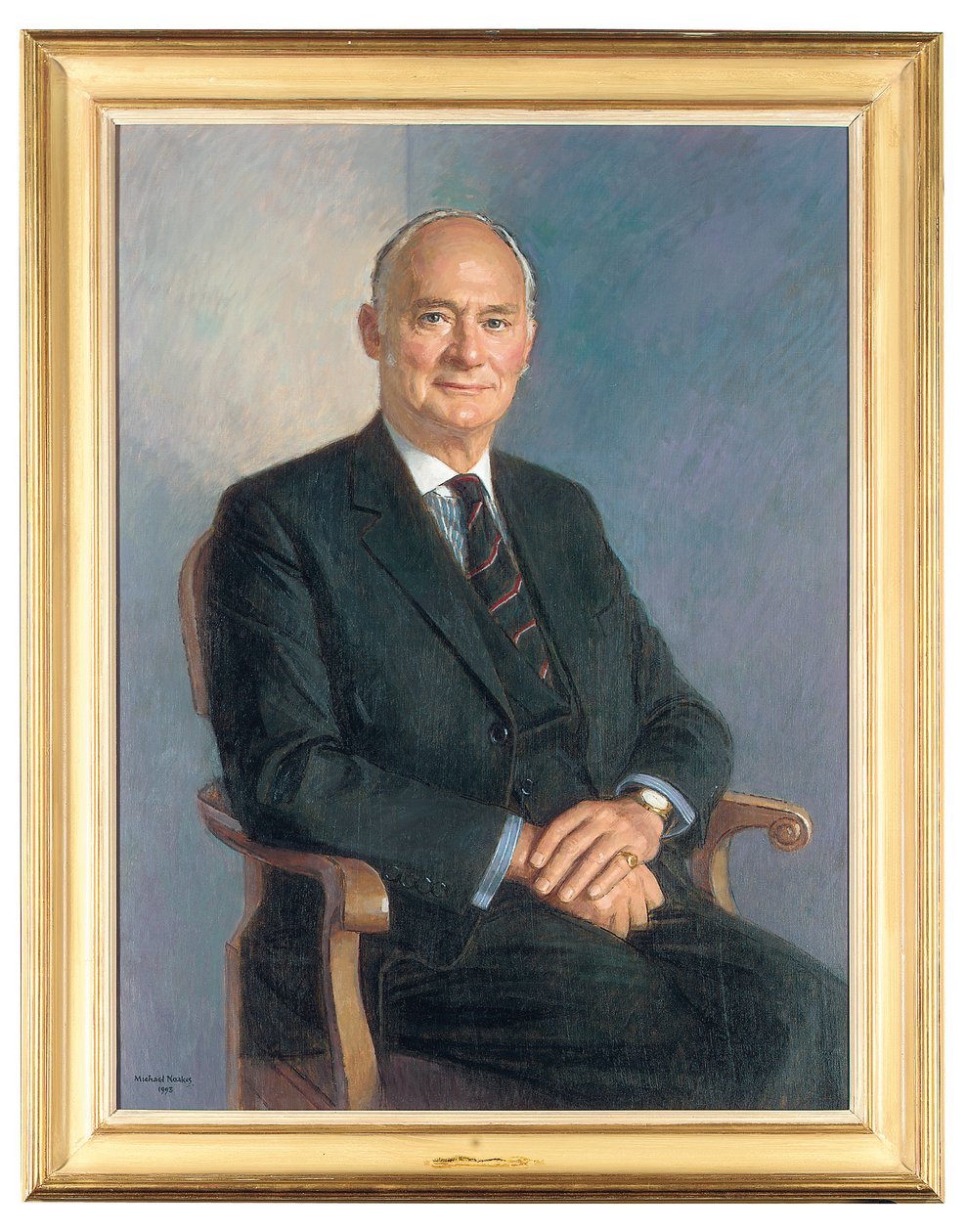 Portrait of Henry Lambert, seated by Michael Noakes