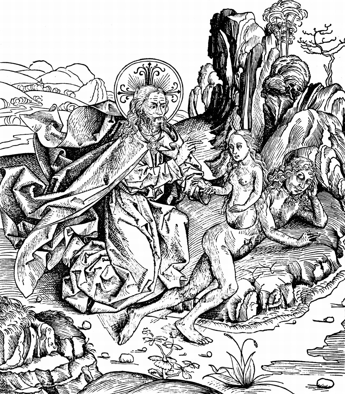 God Created Eve from Adam