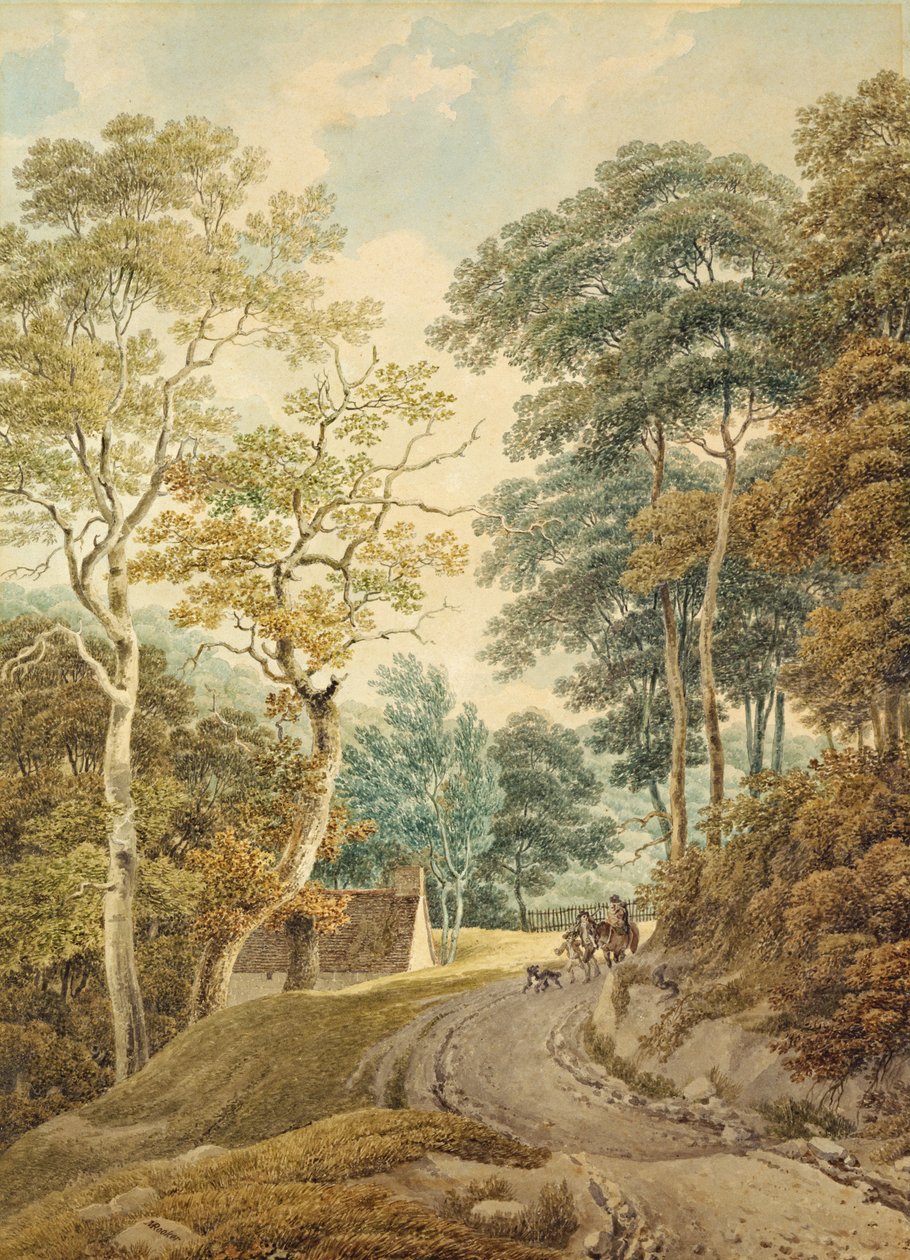A Lane near Hindhead by Michael Rooker: Buy fine art print