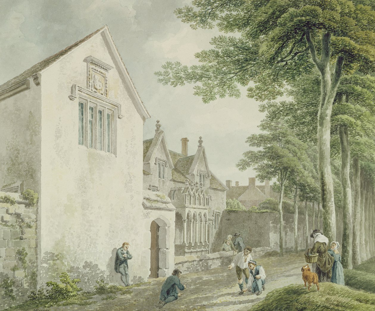 Alms Houses in St. Cuthbert