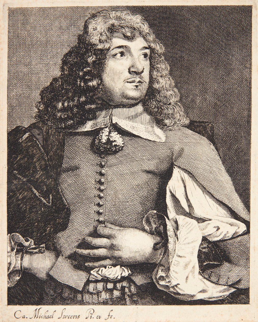 Portrait of a Standing Man by Michael Sweerts