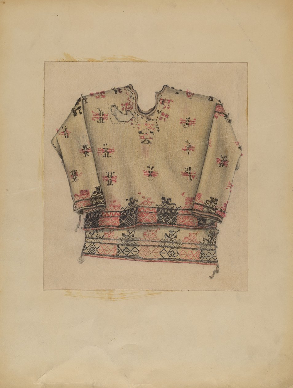 Embroidered Woman