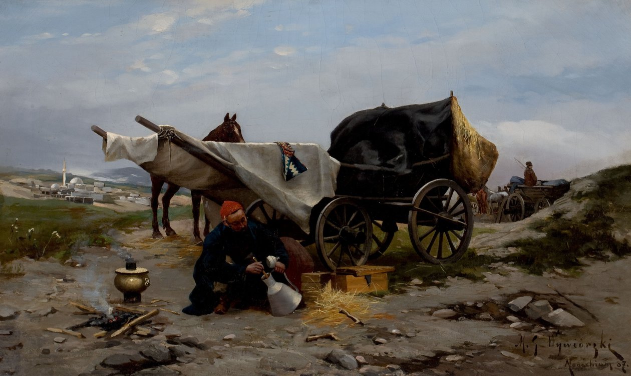 Rest from the Voyage by Michal Pawel Gorstkin Wywiórski