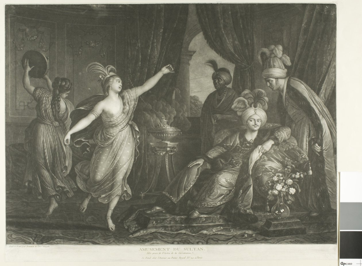The Amusement of the Sultan by Michel Honore Bounieu