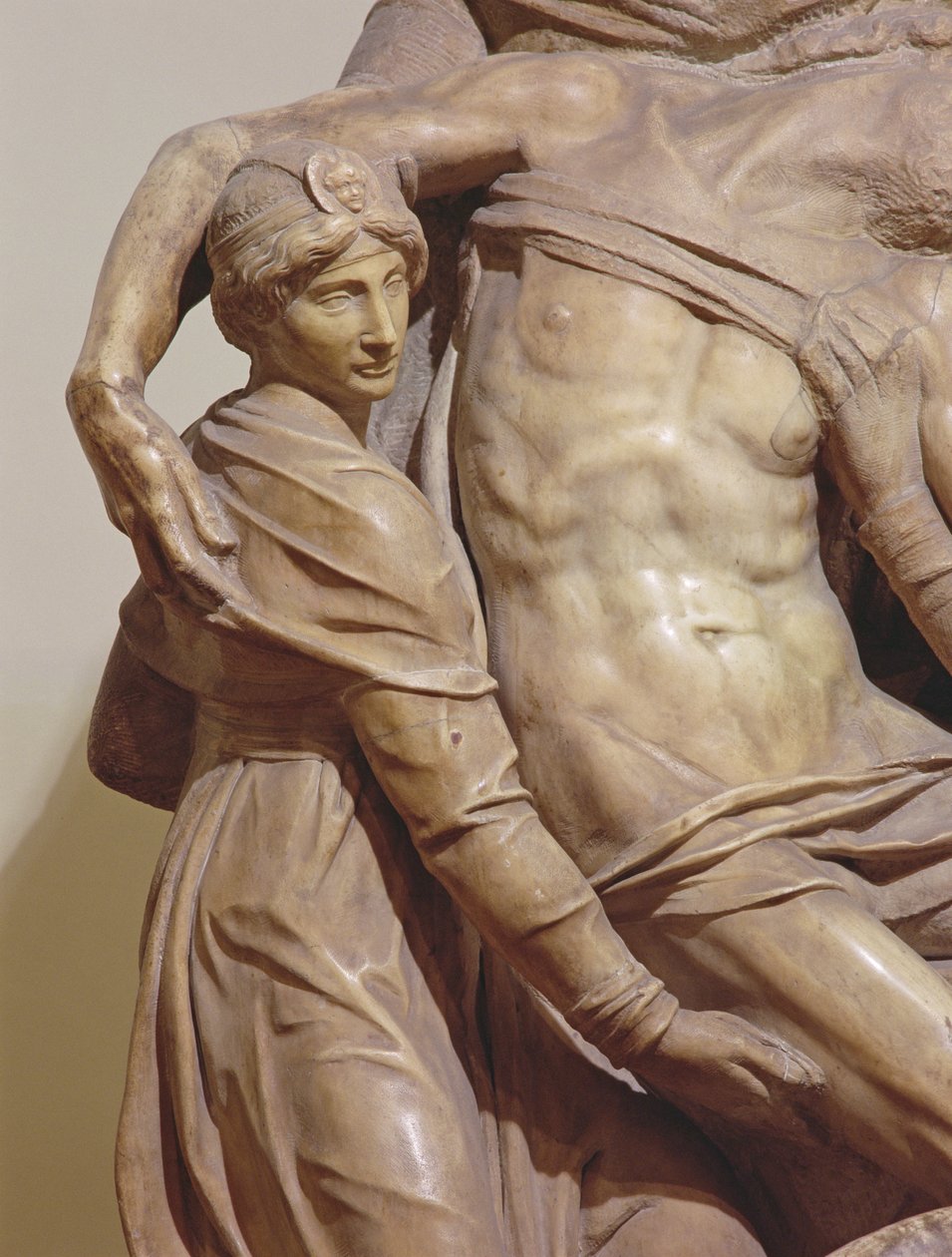 The Florence Pieta, c.1550 (detail) by Michelangelo Buonarroti