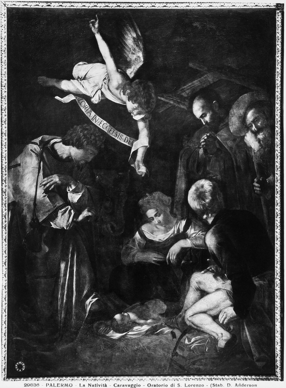 Nativity, 1609 by Michelangelo Merisi Caravaggio
