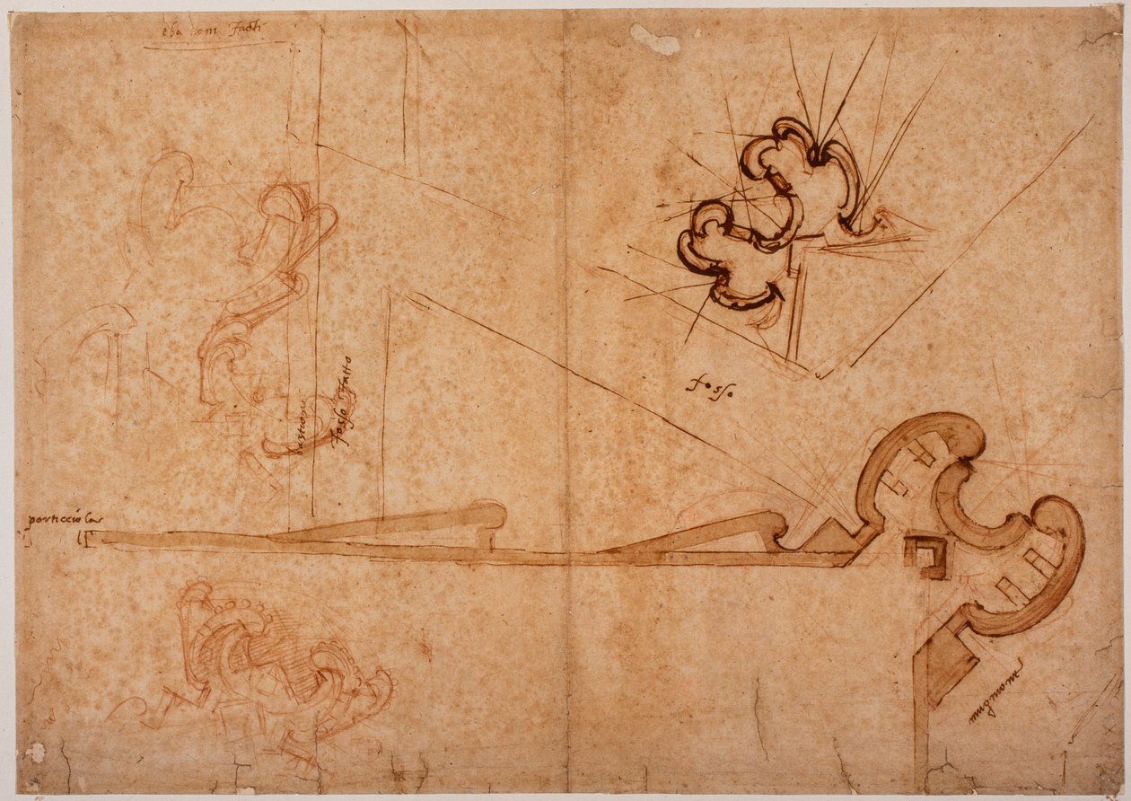 Fortification of the Porta al Prato by Michelangelo Buonarroti