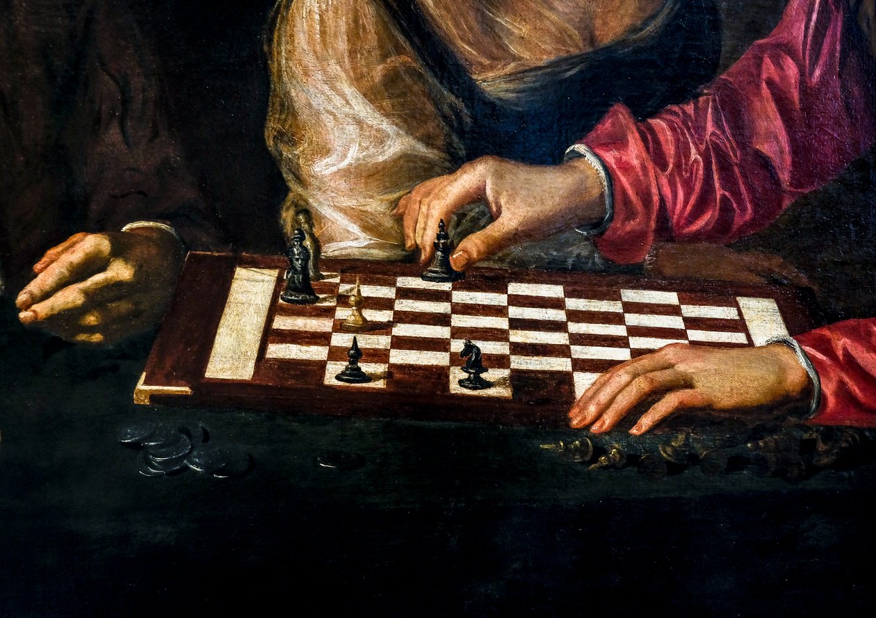 Chess Players by Michelangelo Merisi da Caravaggio