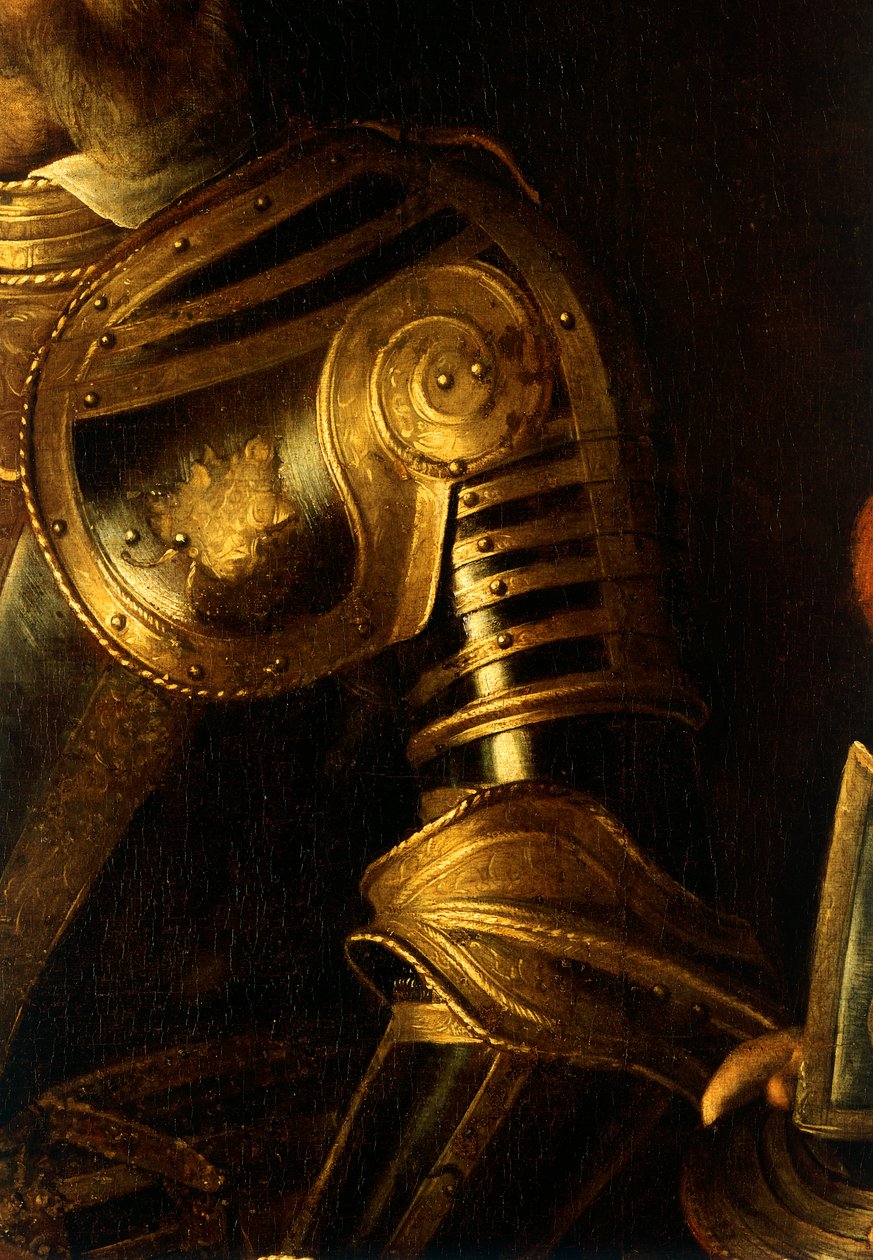 Portrait of Alof de Wignacourt with his page (detail) by Michelangelo Merisi da Caravaggio