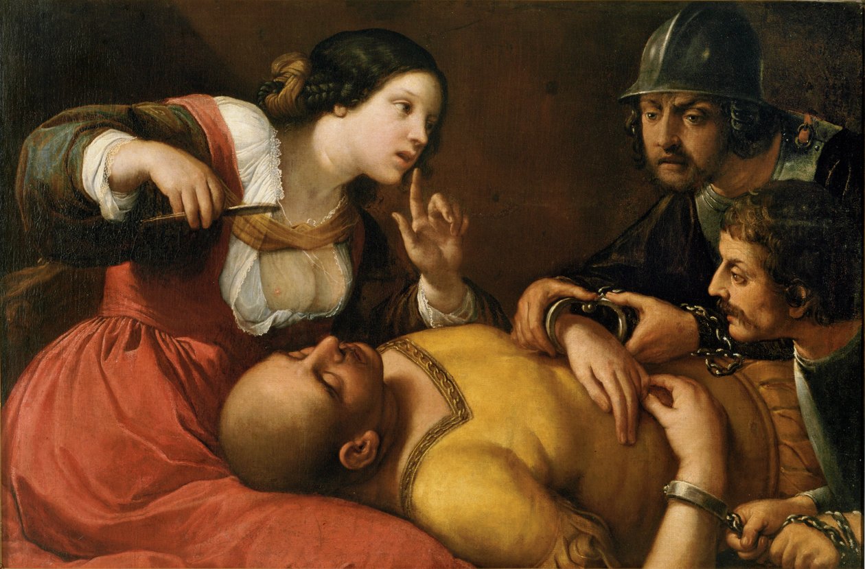 Samson and Delilah by Michelangelo Merisi da Caravaggio