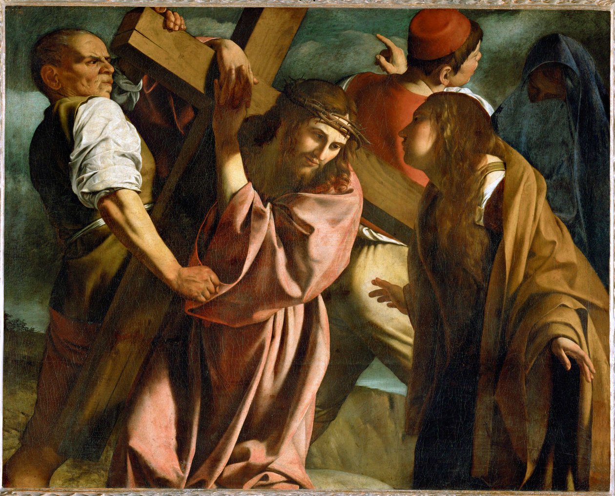 The Carrying of the Cross by Michelangelo Merisi da Caravaggio