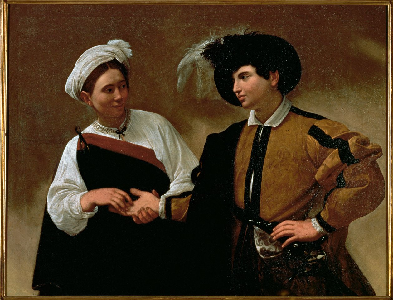 The Fortune-Teller by Michelangelo Merisi da Caravaggio
