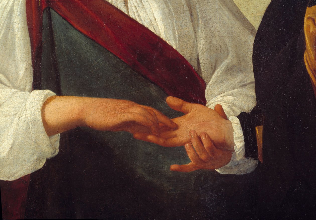 The Fortune Teller (Detail) by Michelangelo Merisi da Caravaggio