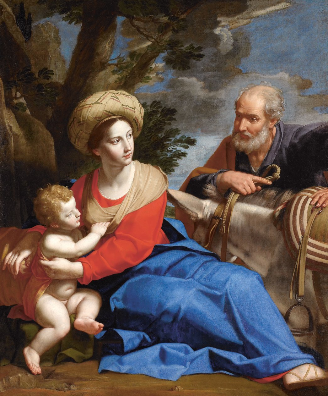 The Rest on the Flight into Egypt, c. 1640 by Michele Desubleo