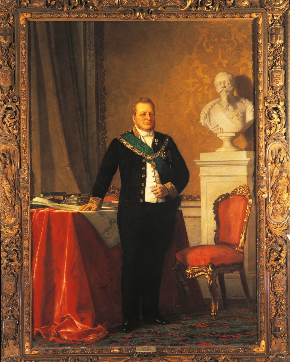 Portrait of Camillo Benso, Count of Cavour