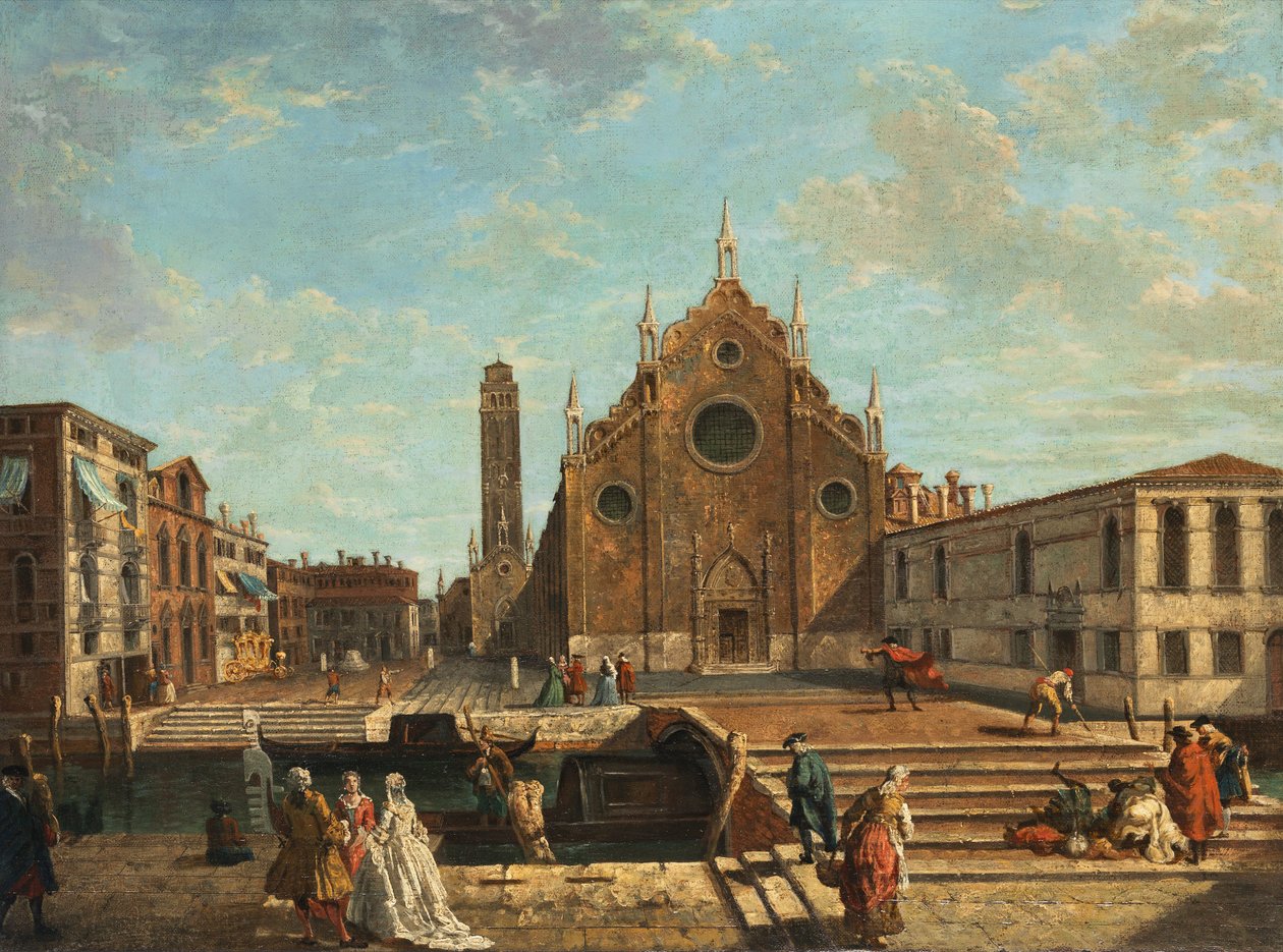 Campo dei Frari by Michele Marieschi