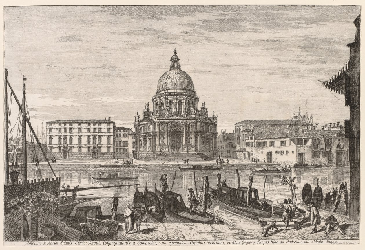 Views of Venice: S. M. Della Salute by Michele Marieschi
