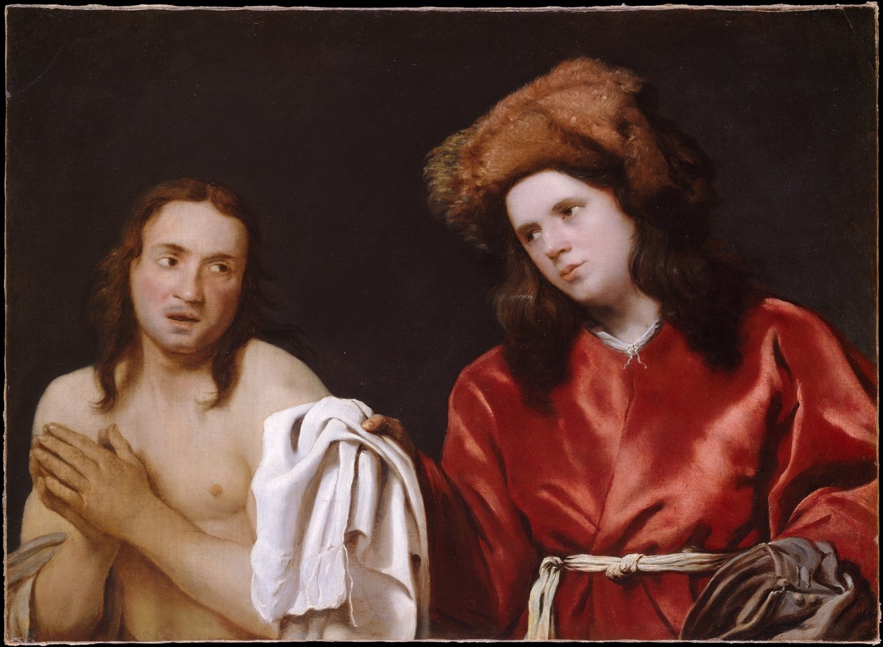 Clothing the Naked by Michiel Sweerts