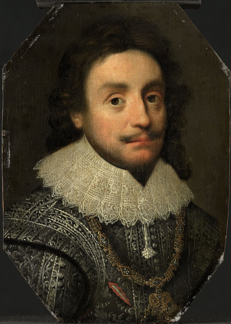 Portrait of Frederick V by Michiel Jansz. van (after) Miereveld