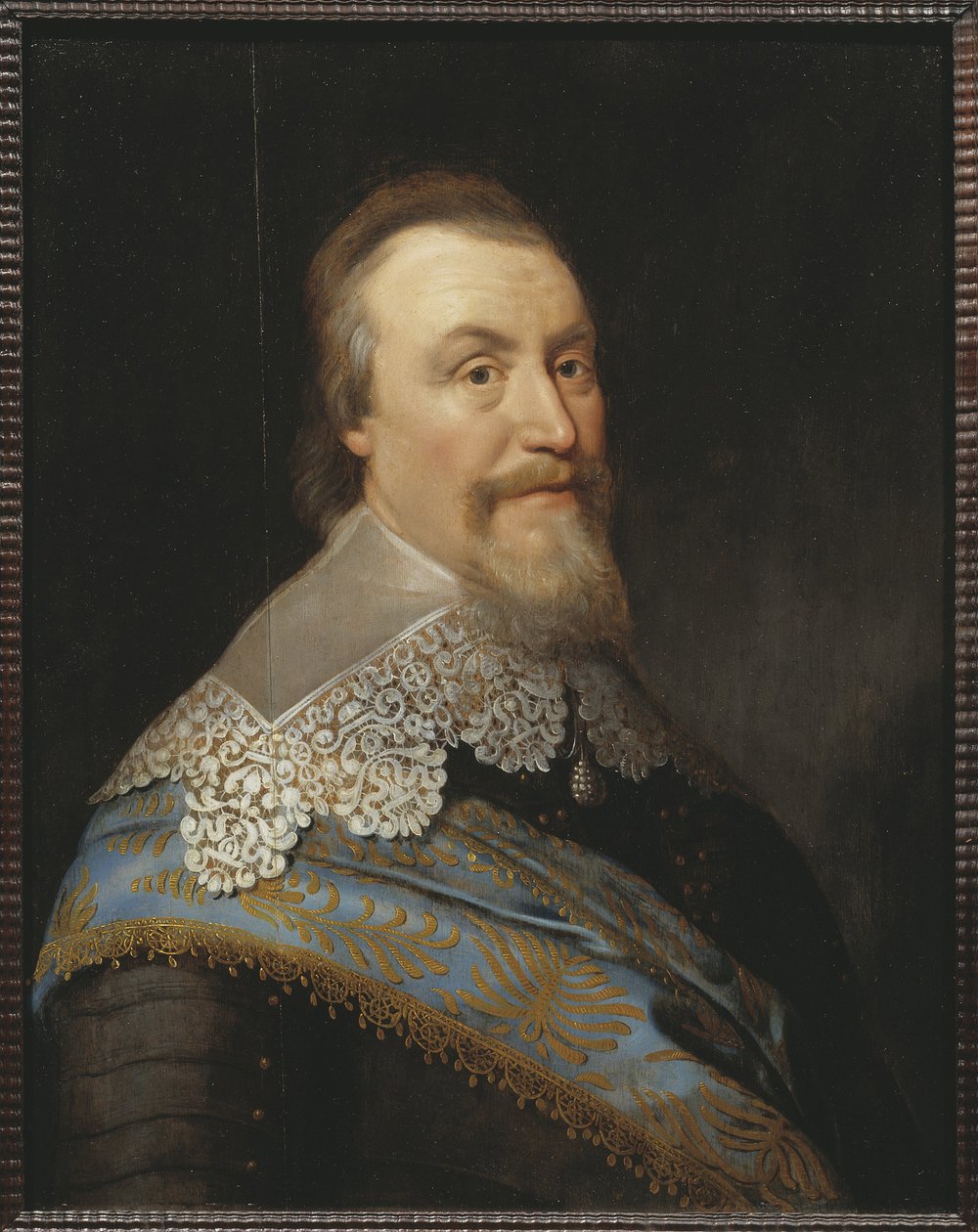 Portrait of Count Axel Oxenstierna by Michiel Jansz. van (studio of) Miereveld