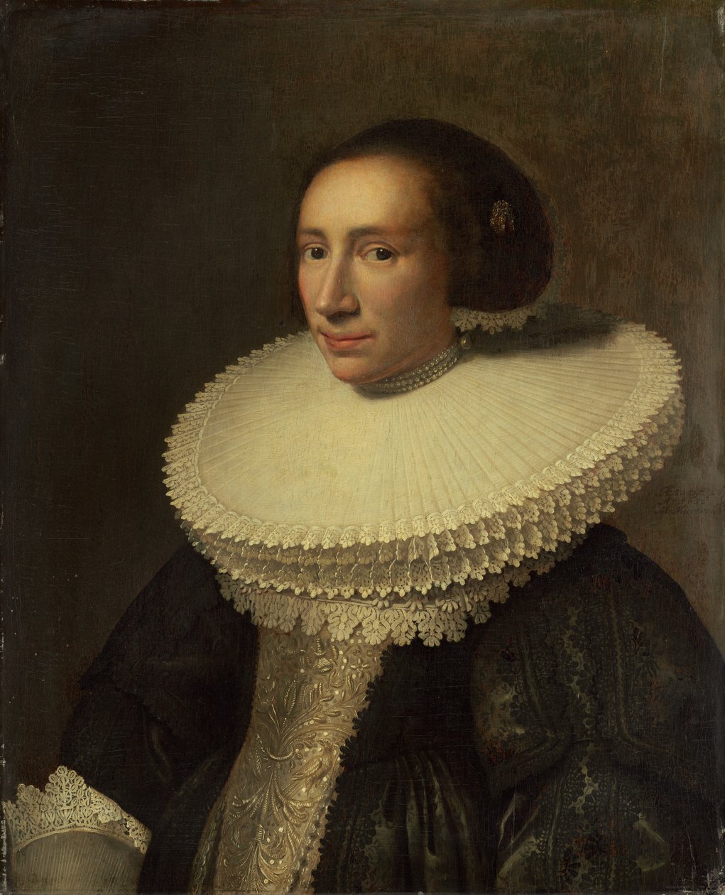 Portrait of a Lady with a Ruff by Michiel Jansz van Miereveld