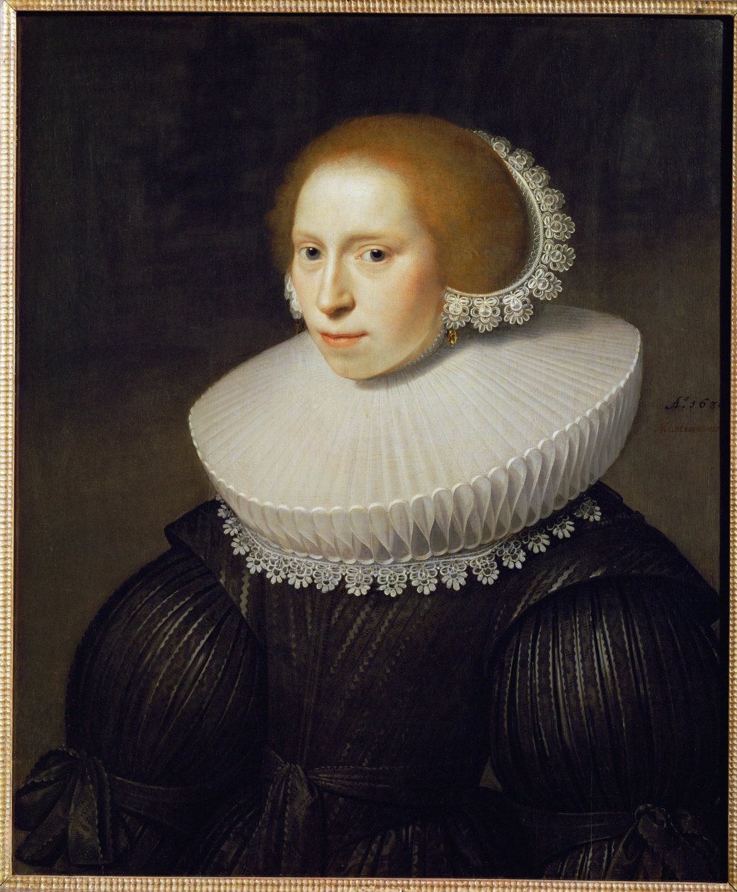 Portrait of a Young Woman by Michiel Jansz. van Mierevelt