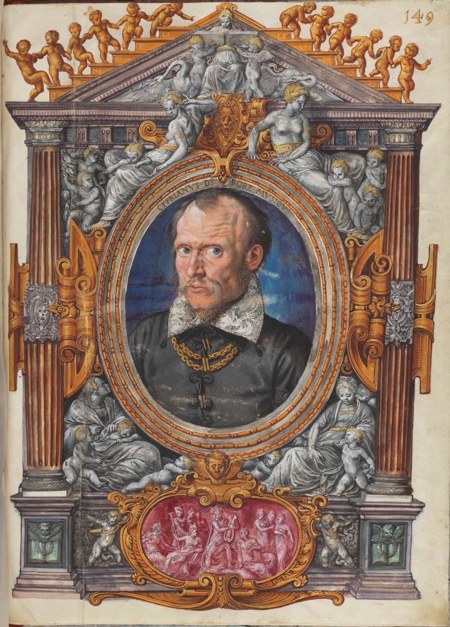 Cipriano de Rore 1515-1565 From Sechsstimmige Motette Mirabar solito ...