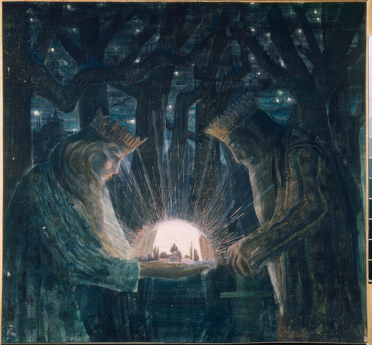 Fairy Tale (Fairy Tale of Kings) by Mikalojus Ciurlionis