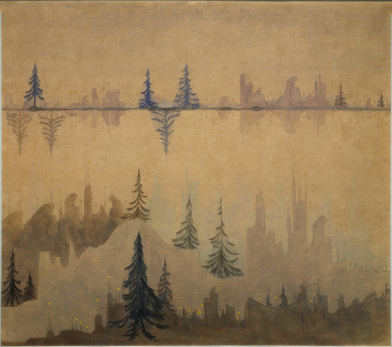 Fugue by Mikalojus Ciurlionis