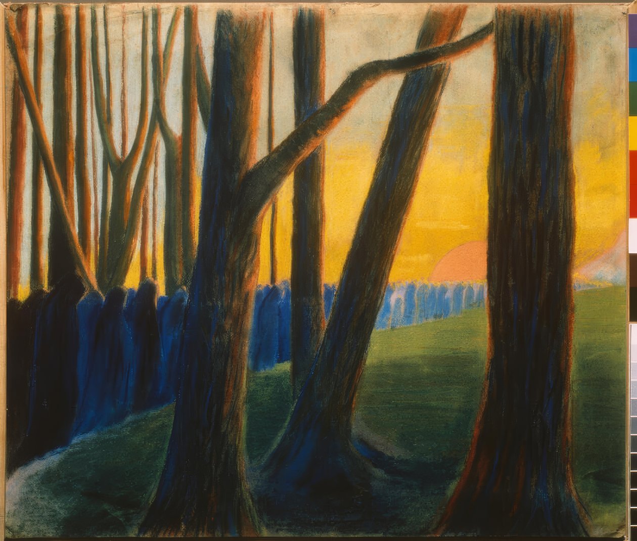 Funeral Symphony (III) by Mikalojus Ciurlionis