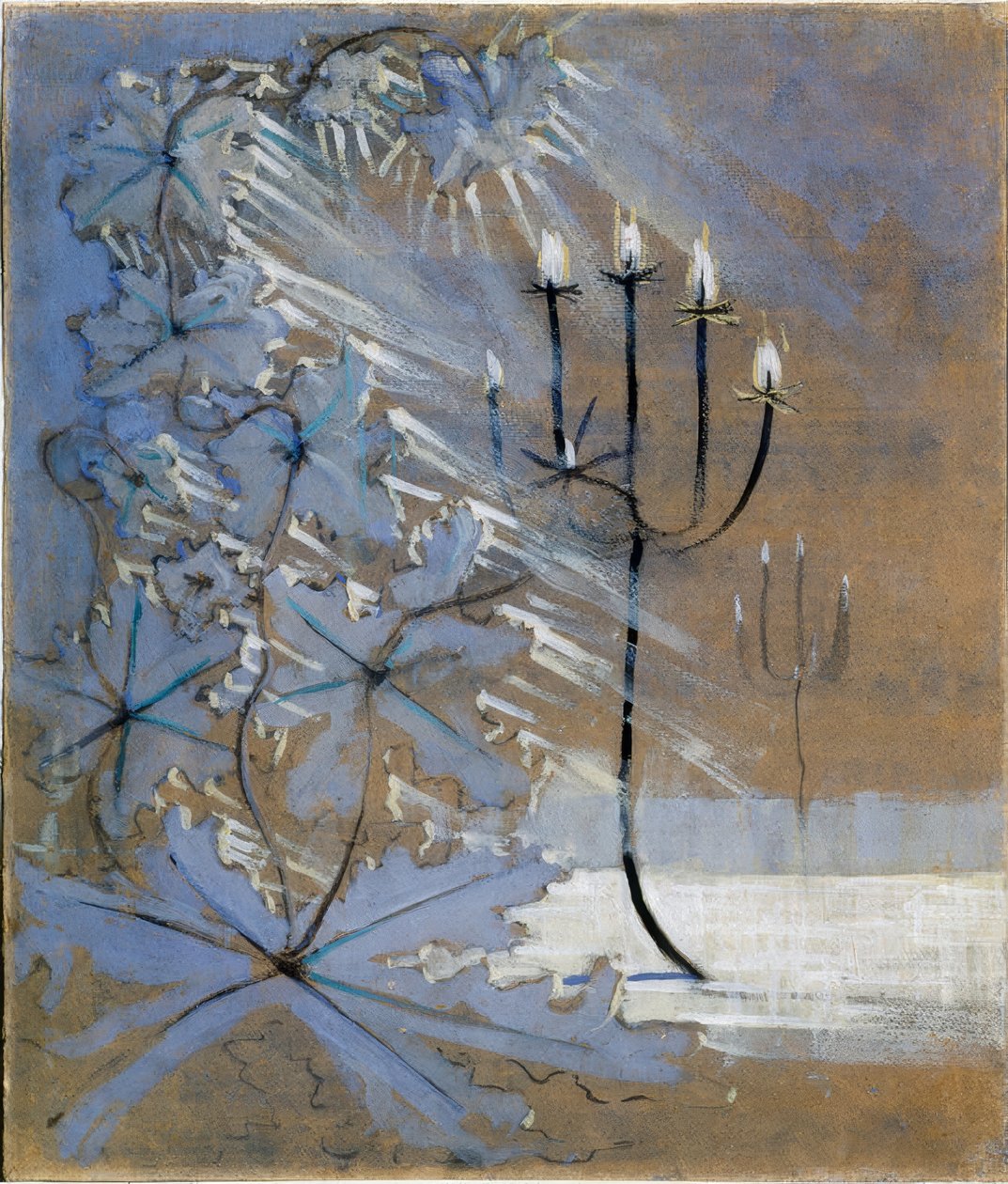 Winter (V) by Mikalojus Konstantinas Čiurlionis