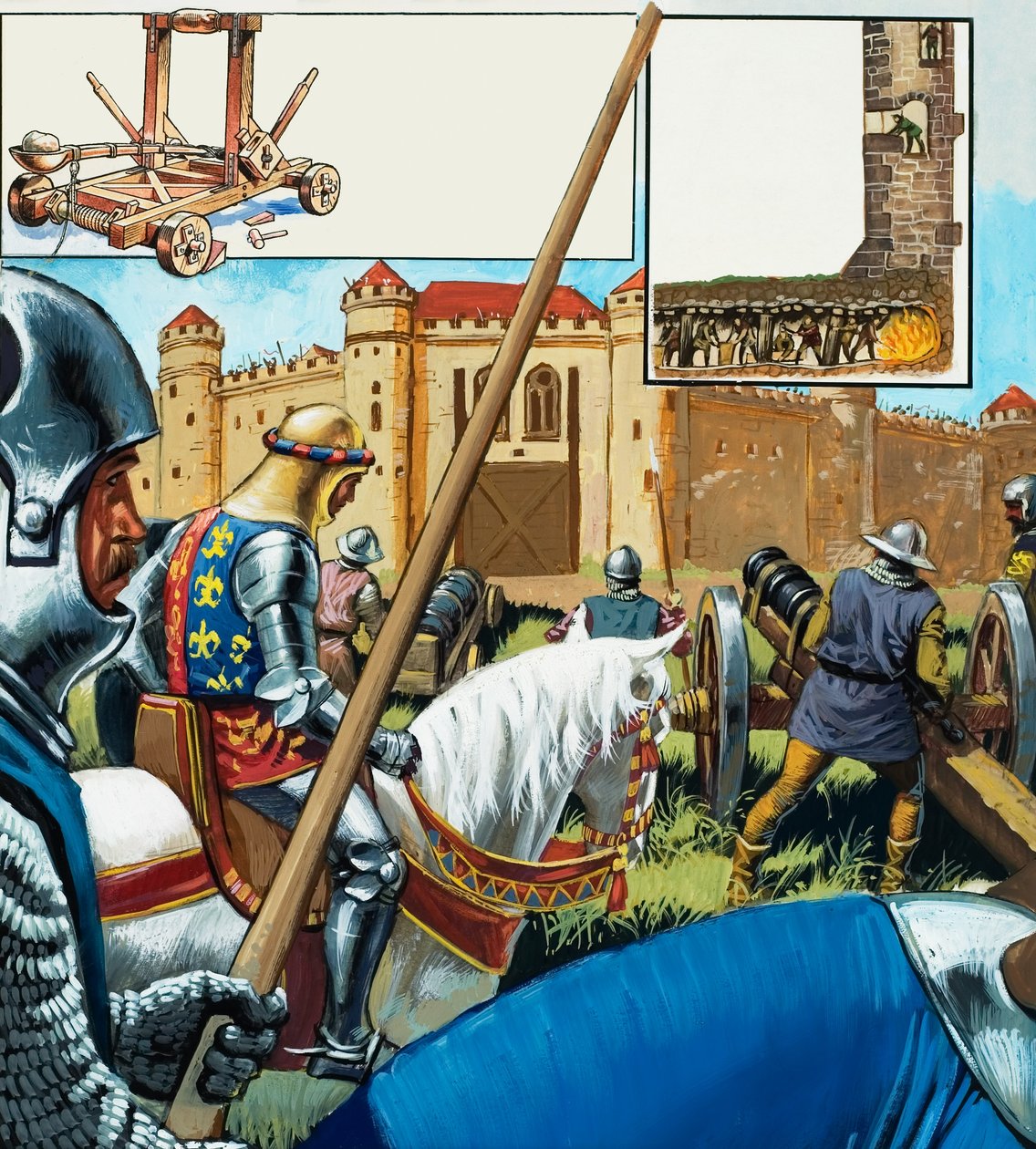Henry V in France by Mike (20th century) White
