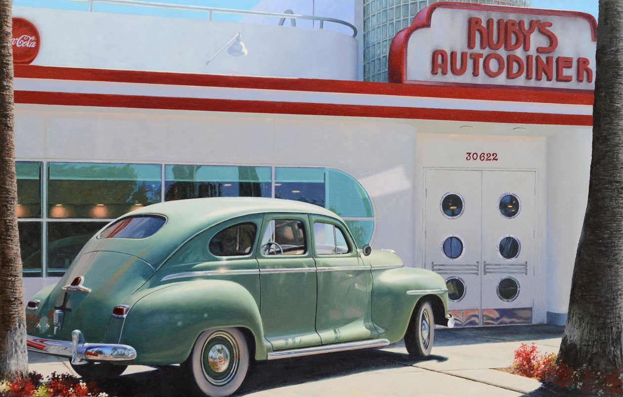 West Coast Diner by Mike Briscoe