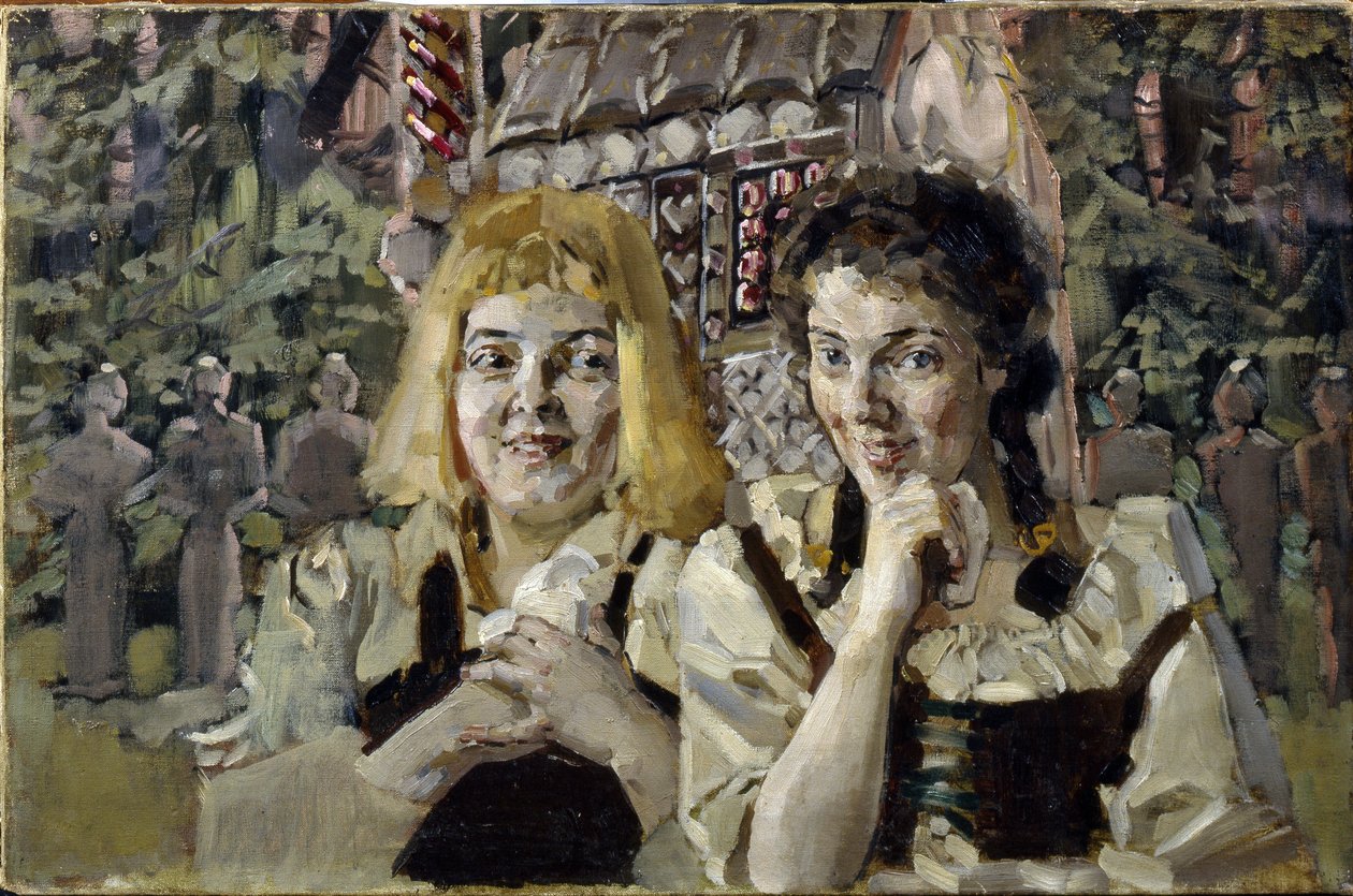 Hansel and Gretel by Mikhail Aleksandrovich Vrubel