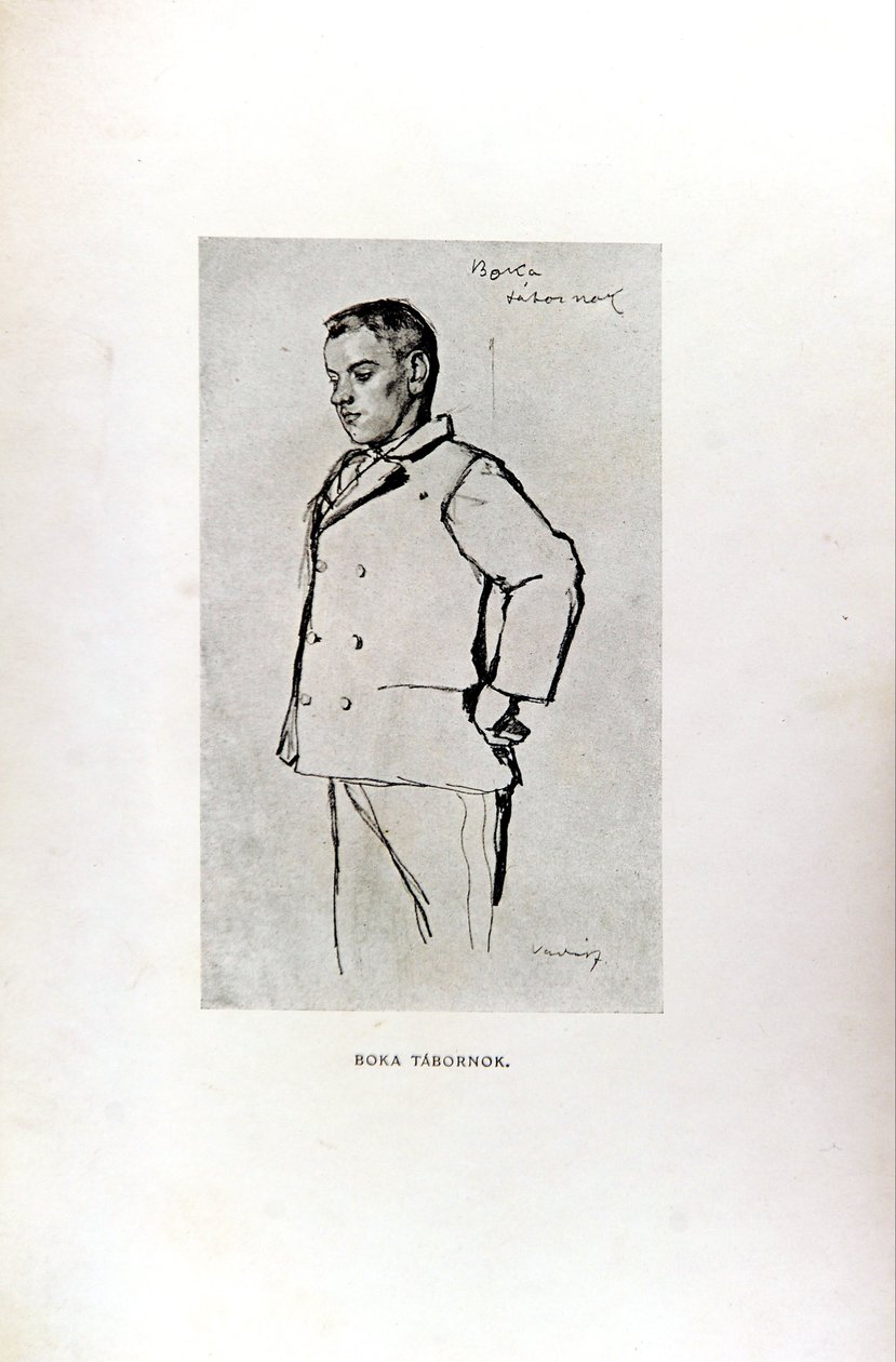 Illustration in Ferenc Molnár - Paul Street Boys by Miklós Vadász