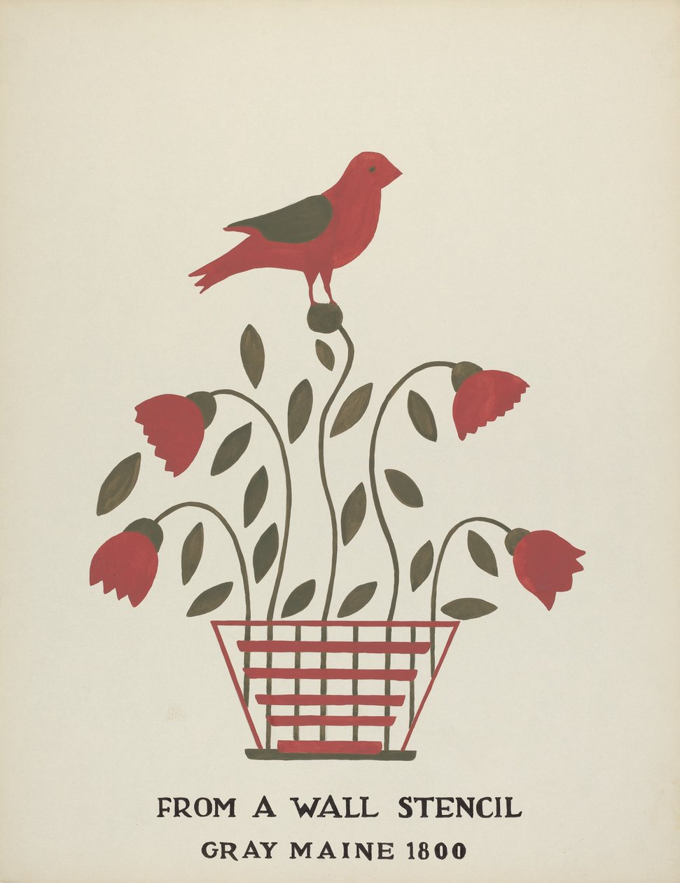 Design from Gray, Maine 1800 (no. 2): From Proposed Portfolio 