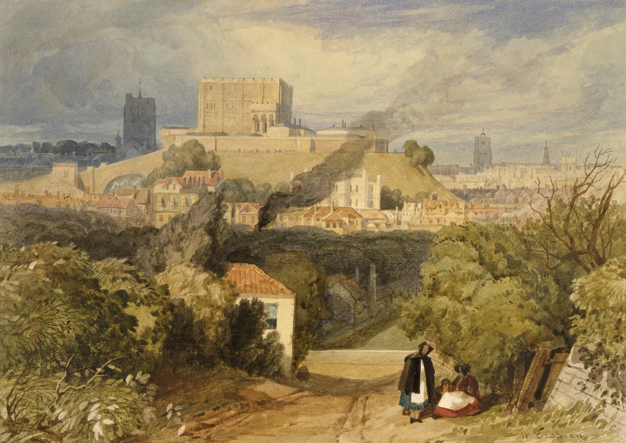 Norwich from the East, c.1828 by Miles Edmund Cotman