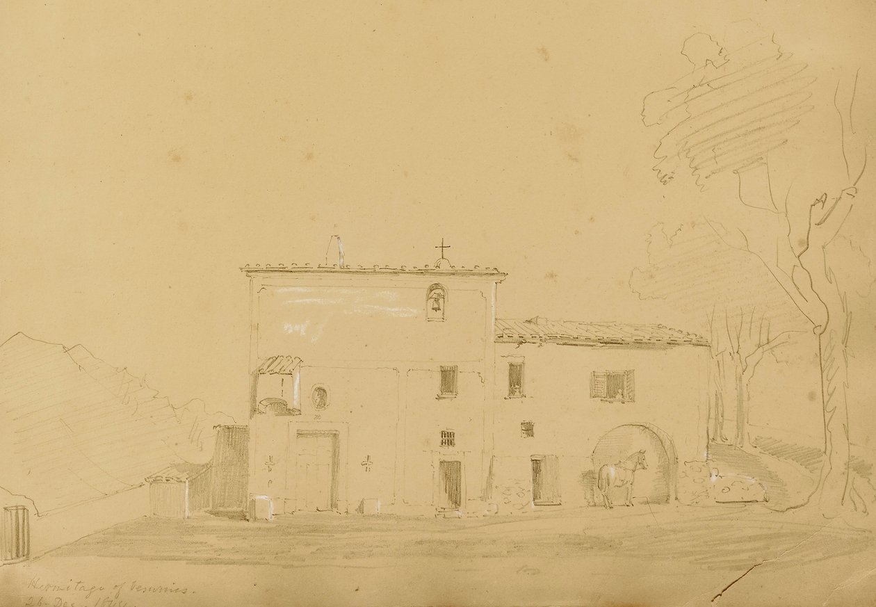 Hermitage at Vesuvius by Miner Kilbourne Kellogg