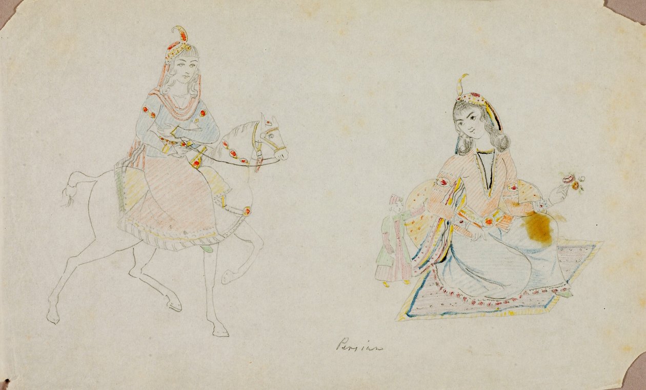 Persian Woman by Miner Kilbourne Kellogg